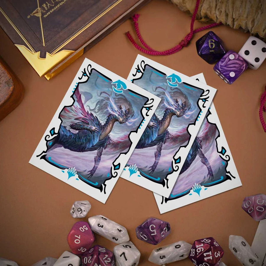 Ultra Pro - Tarkir: Dragonstorm Apex Deck Protector Sleeves for MtG (100 Sleeves) - Jeskai