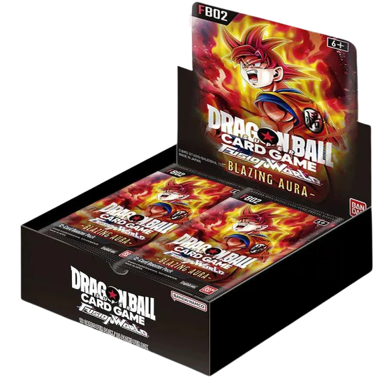 Dragon Ball Super Card Game - Fusion World Blazing Aura (FB02) Booster Display (24 Packs)