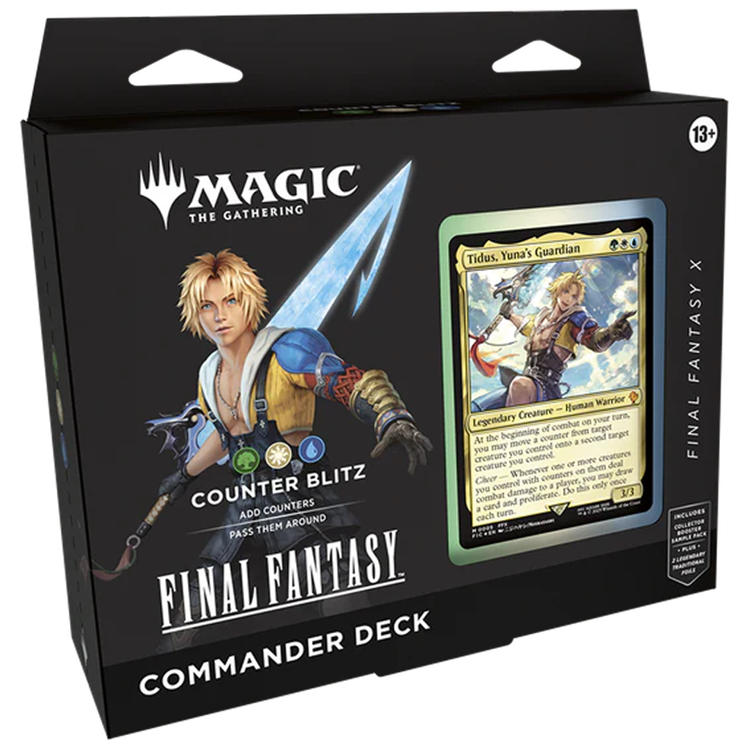 Commander: Magic: The Gathering - FINAL FANTASY: "Counter Blitz" Commander Deck