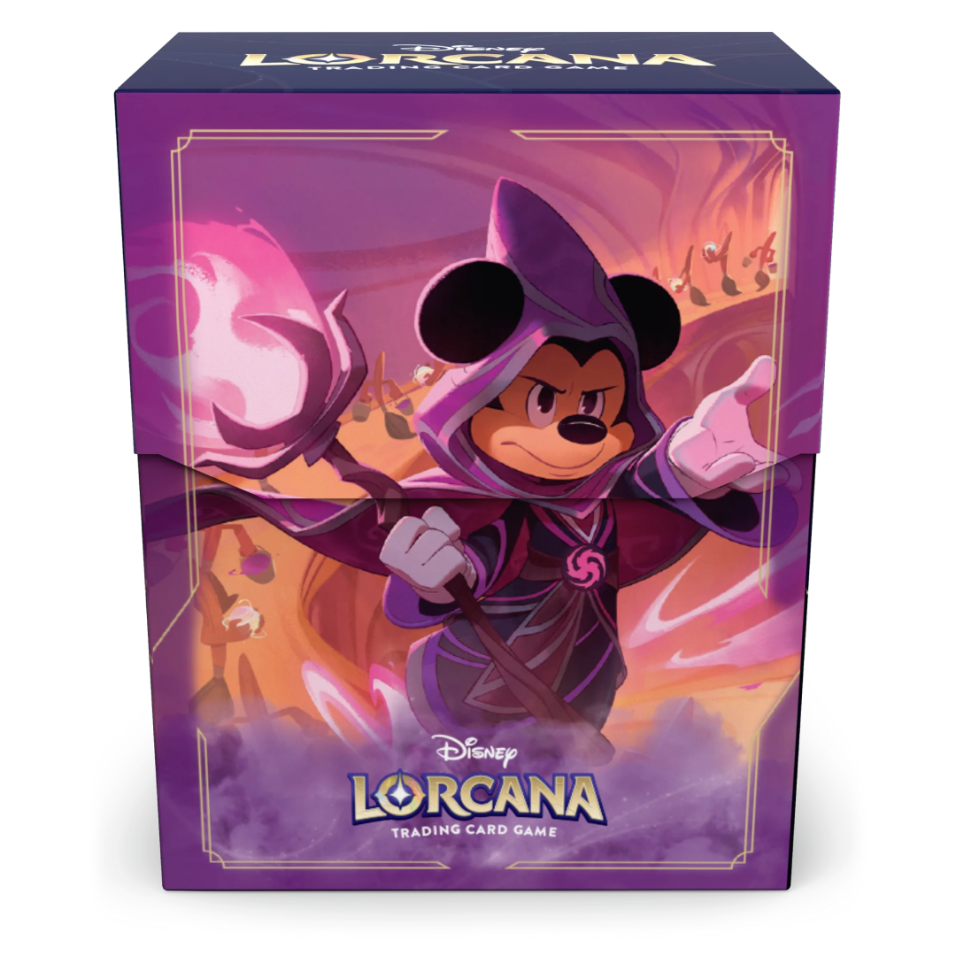 Disney Lorcana Deck Case A - Mickey Mouse – Wayward Sorcerer_Set 8