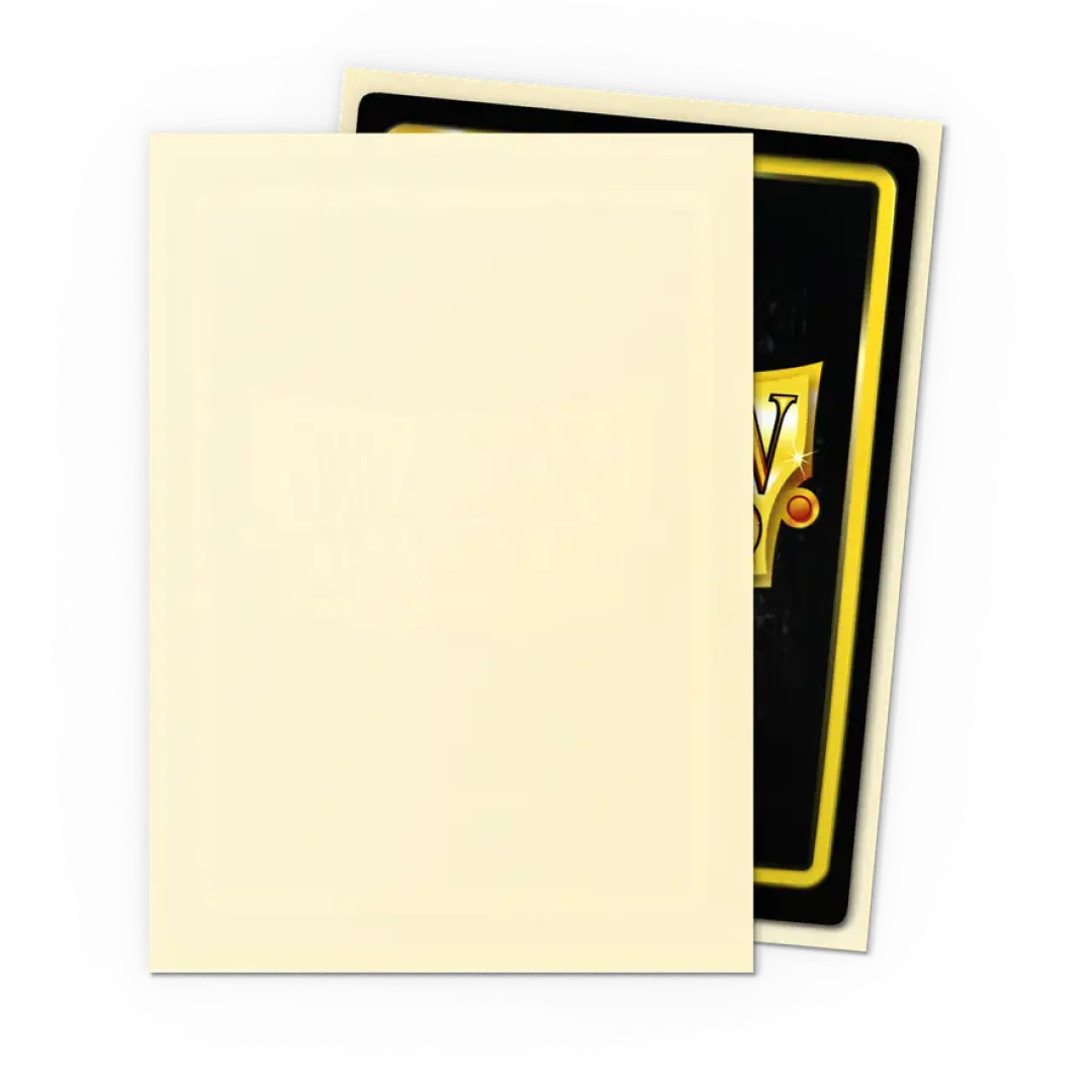 100 Dragon Shield Sleeves - Matte Ivory