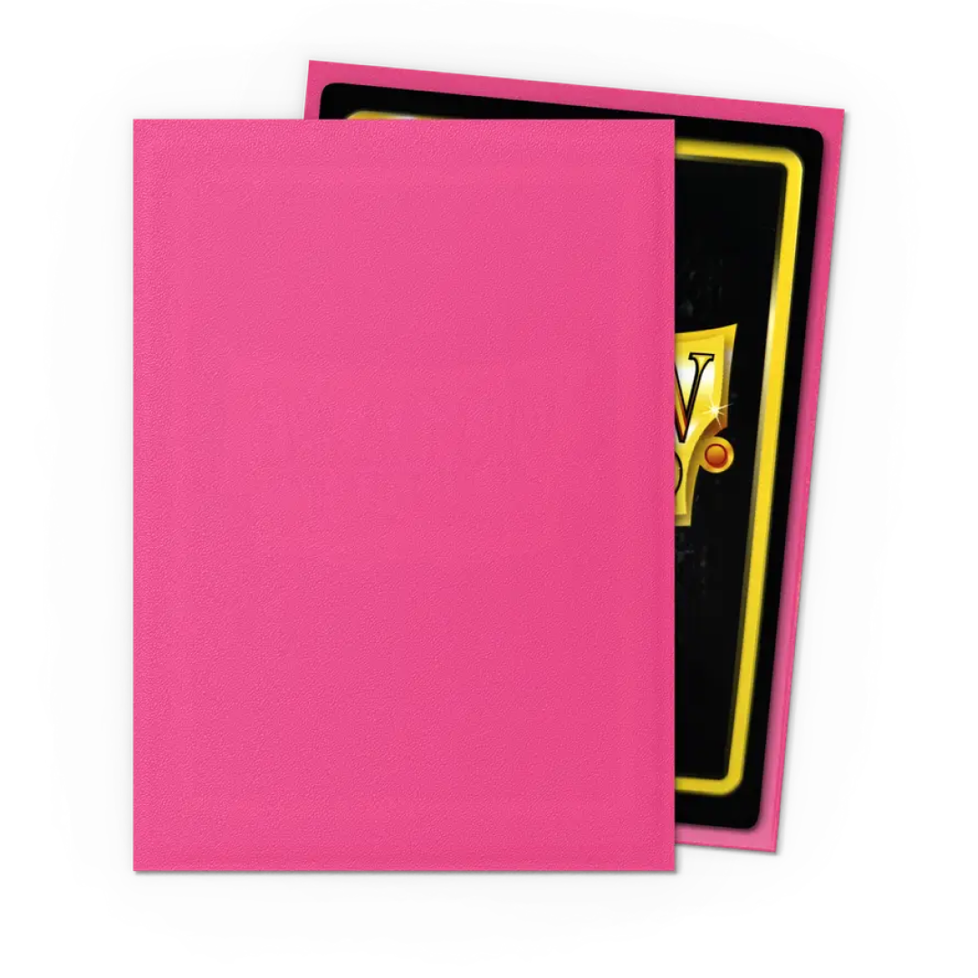 100 Dragon Shield Sleeves - Matte Pink Diamond