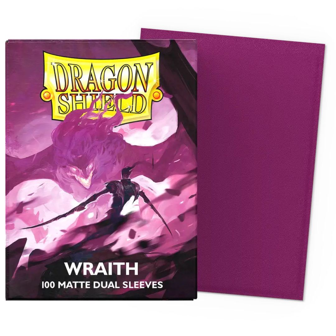 Dragon Shield - 100 Sleeves Dual Matte - Wraith