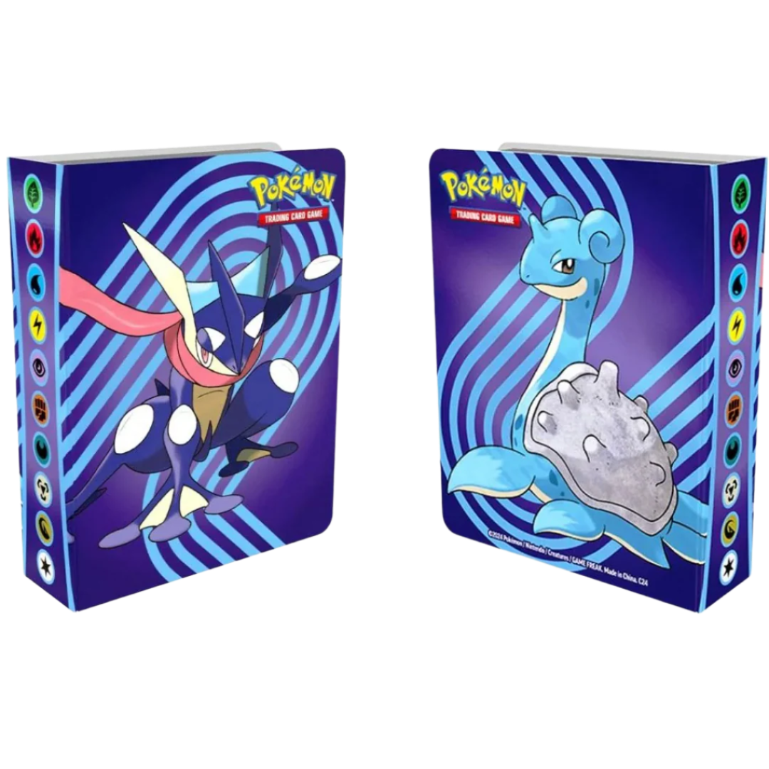 Stellar Crown: Greninja & Lapras Mini Portfolio - No Booster
