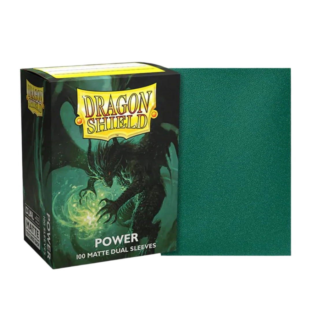 100 Dragon Shield Sleeves - Matte Power