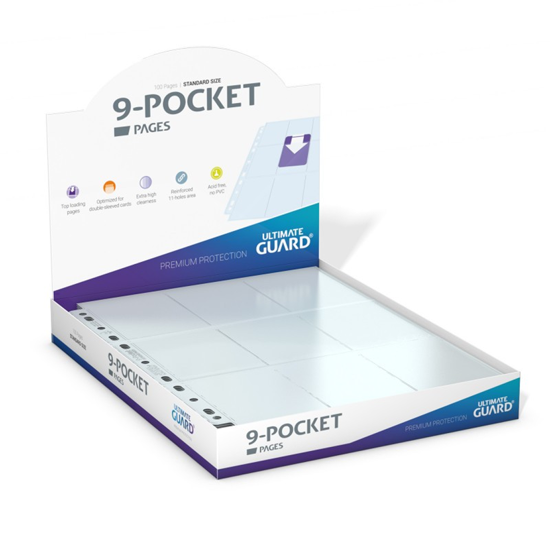 Ultimate Guard 9-Pocket Pages - Box 100X