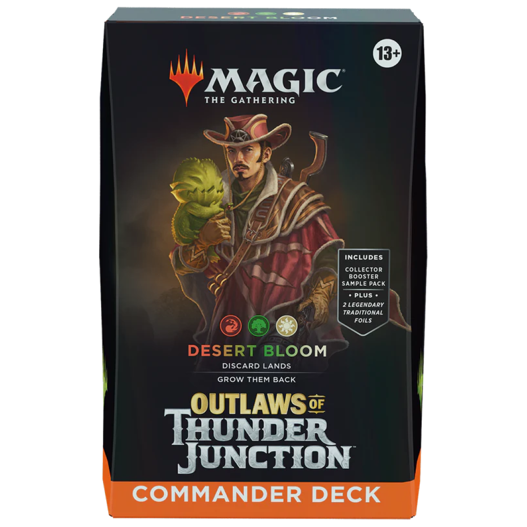 Commander: Outlaws of Thunder Junction: "Desert Bloom" Commander Deck