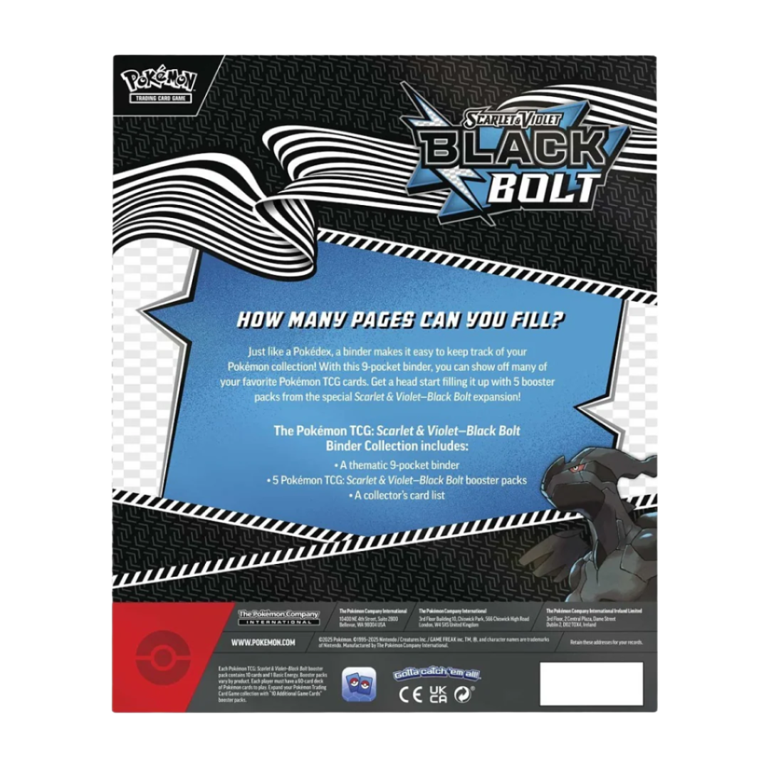 Scarlet & Violet-Black Bolt Binder Collection