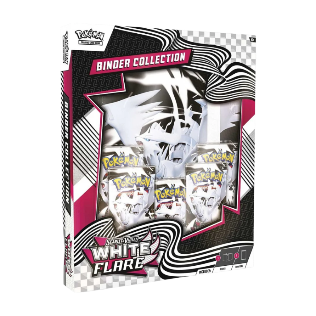 Scarlet & Violet-White Flare Binder Collection