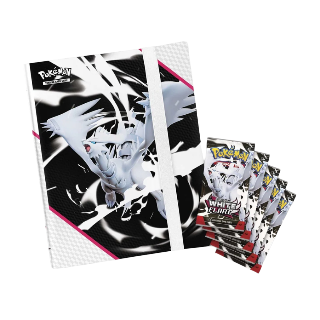 Scarlet & Violet-White Flare Binder Collection