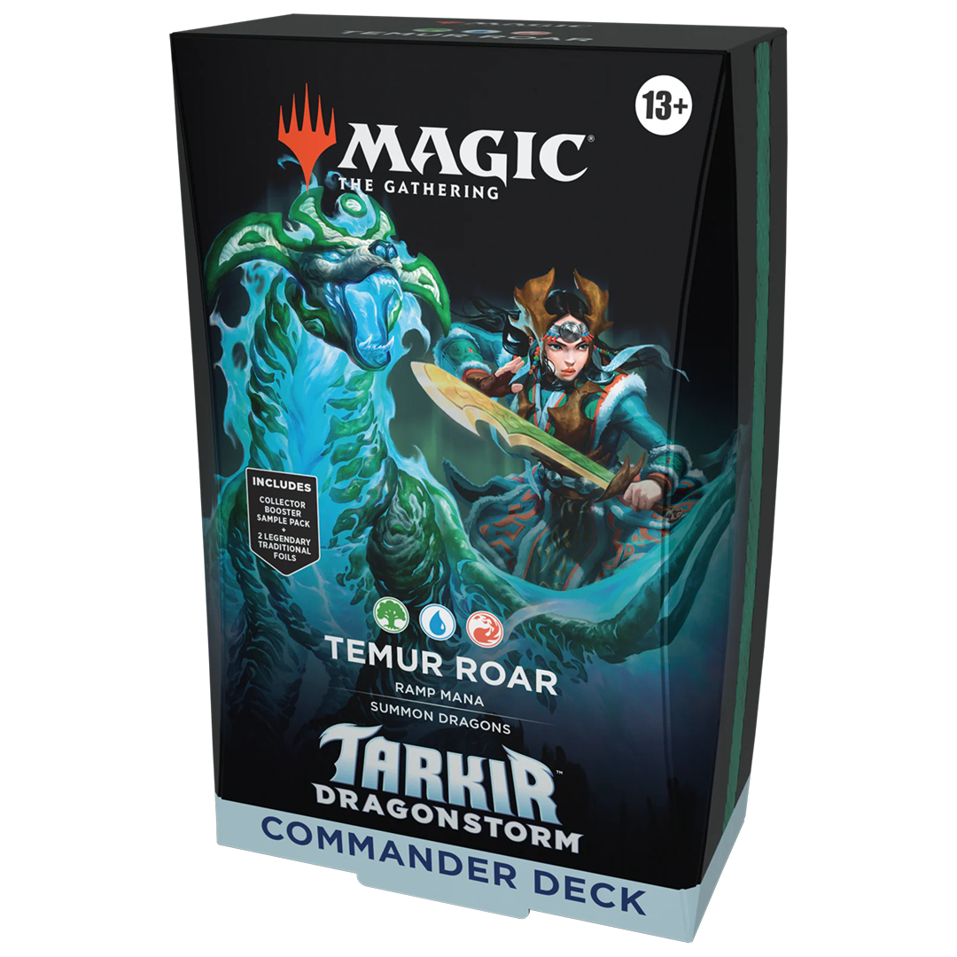 Commander: Tarkir: Dragonstorm: "Temur Roar" Commander Deck