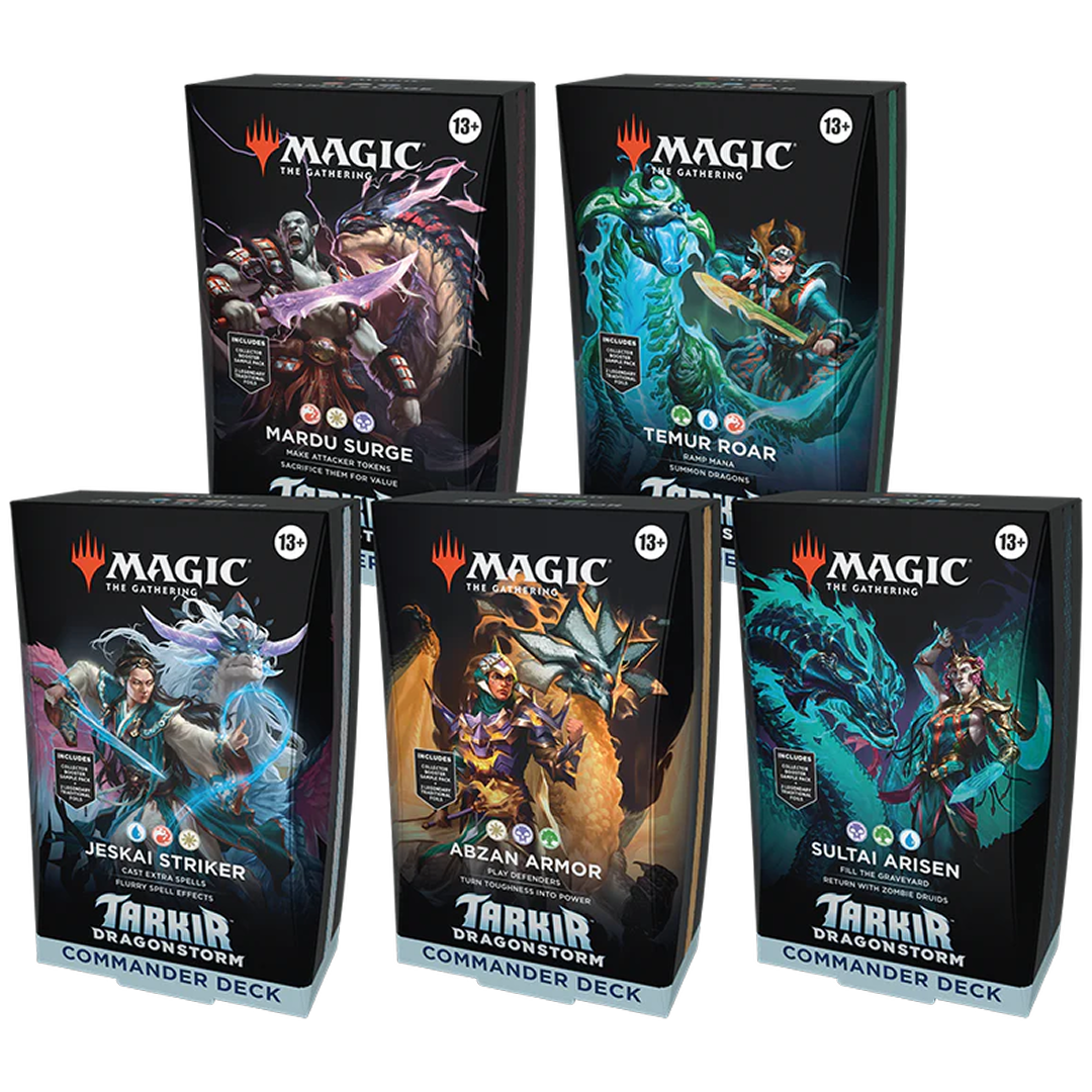 MTG Commander - Tarkir: Dragonstorm: Deck Set - English