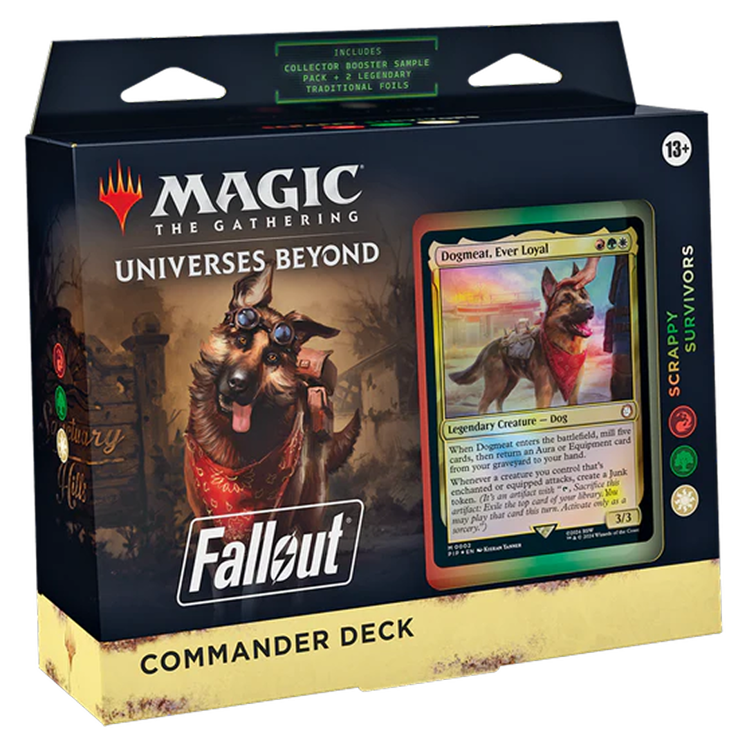 Universes Beyond: Fallout: "Scrappy Survivors" Commander Deck