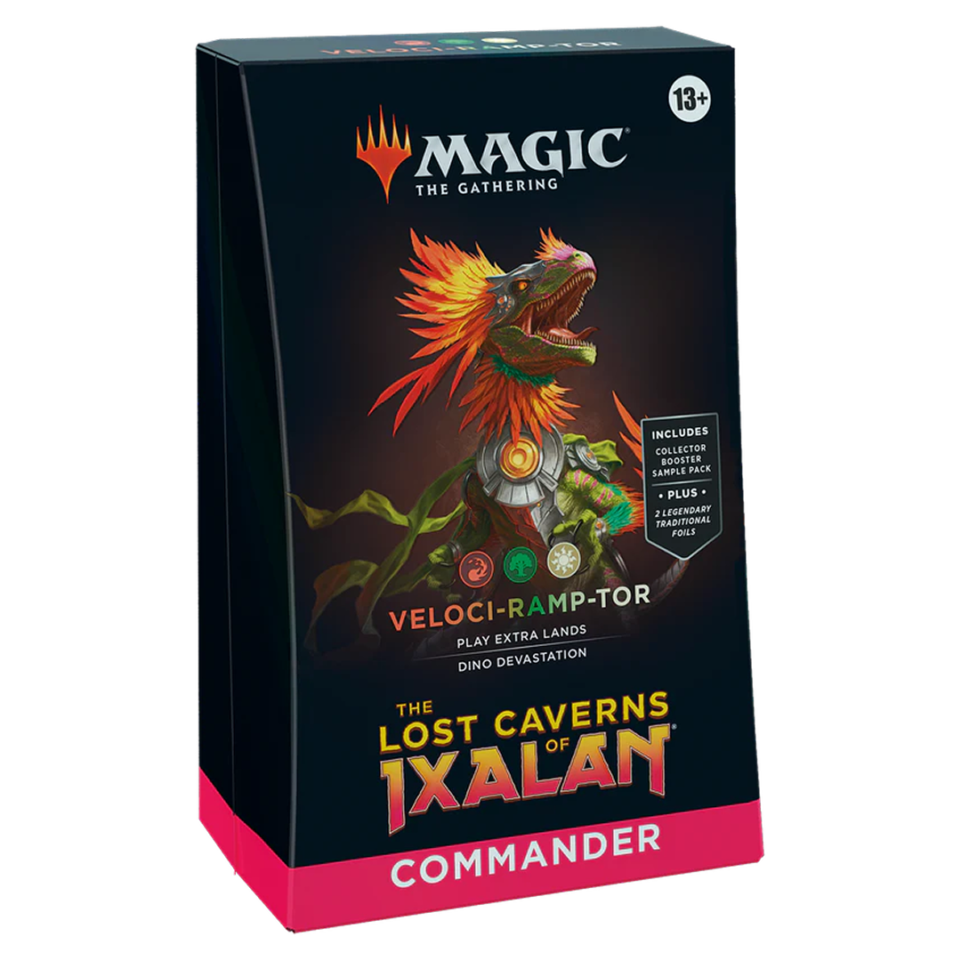 Magic: the Gathering - The Lost Caverns of Ixalan - Veloci-Ramp-Tor Commander Deck - EN