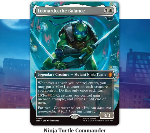 Magic: the Gathering - Teenage Mutant Ninja Turtles Commander Deck - Turtle Power! - EN