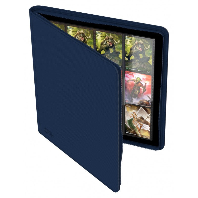 Ultimate Guard - Zipfolio 480 - 24-Pocket XenoSkin (Quadrow) - Blue