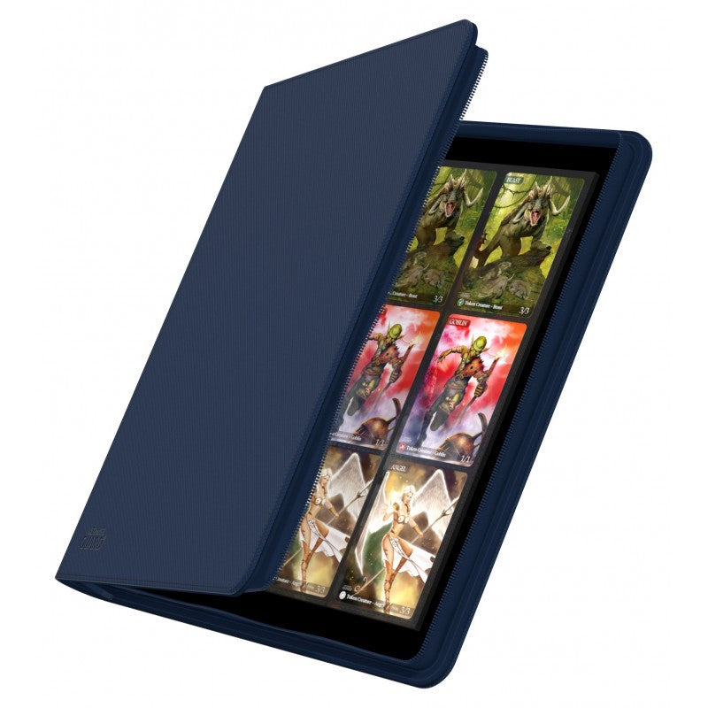 Ultimate Guard - Zipfolio 480 - 24-Pocket XenoSkin (Quadrow) - Blue