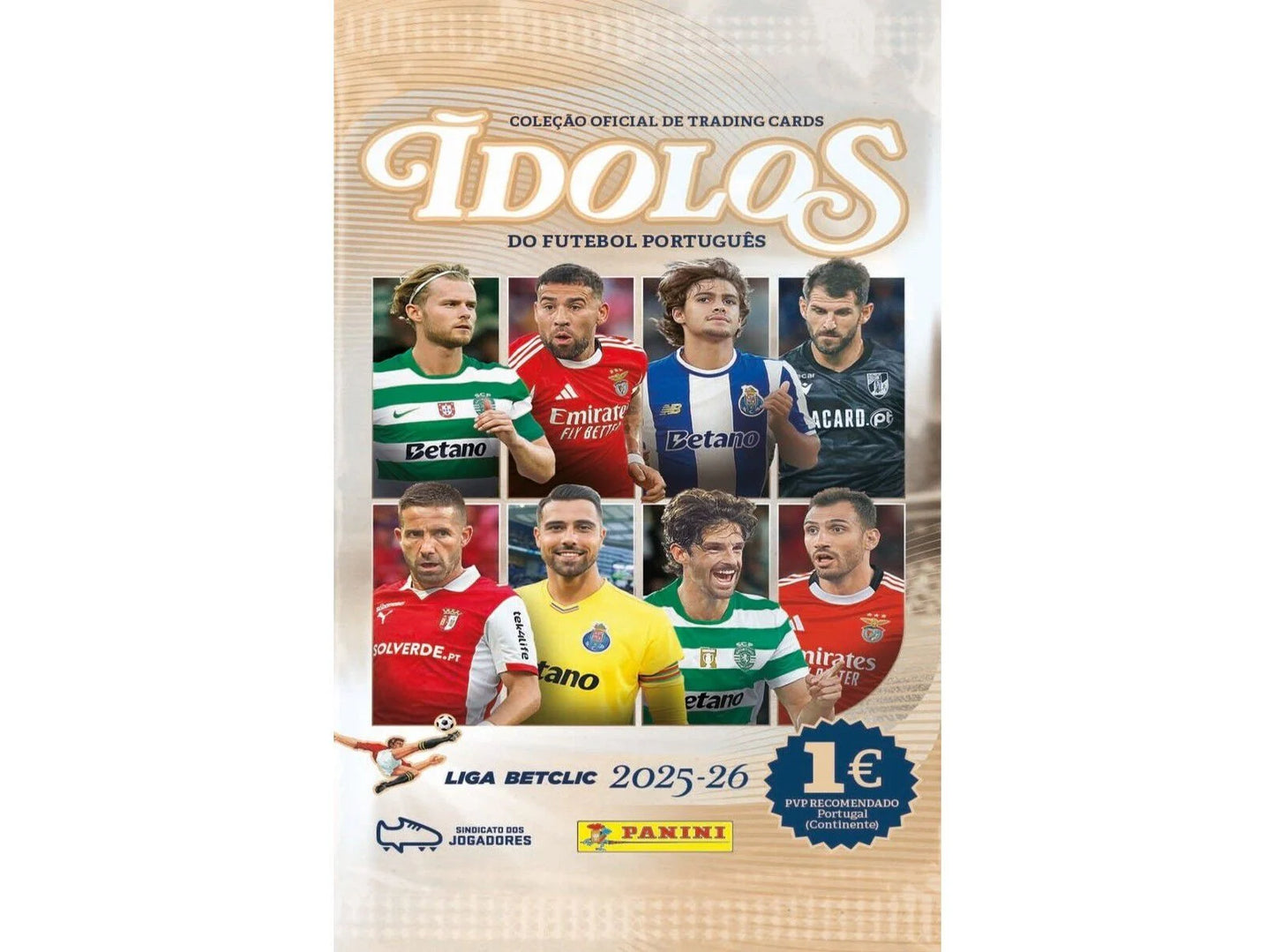 Panini - Ídolos do Futebol Português 2025/26 - Booster