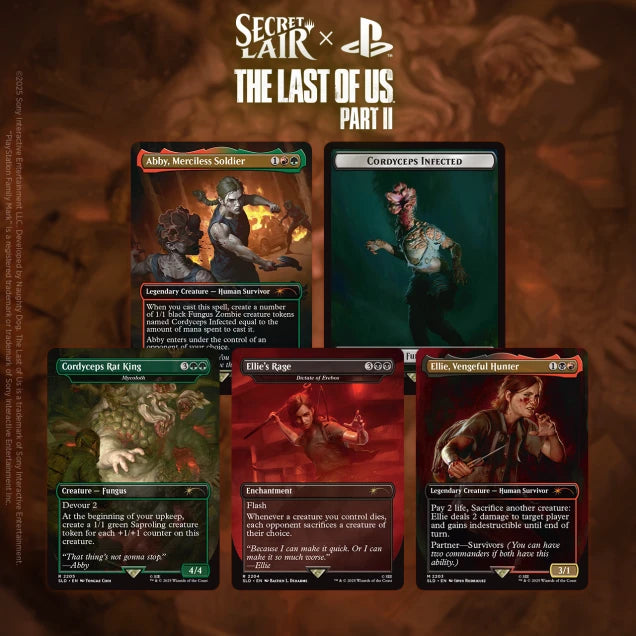 MTG - Secret Lair x PlayStation Superdrop: The Last of Us: Part II (Non-Foil)