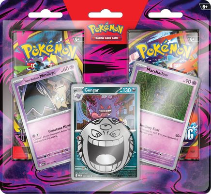 Pokemon Enhanced 2-Pack Blister (Gengar, Marshadow & Team Rocket's Mimikyu) - English