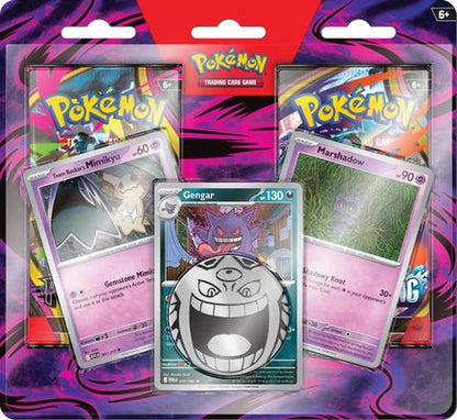 Pokemon Enhanced 2-Pack Blister (Gengar, Marshadow & Team Rocket's Mimikyu) - English