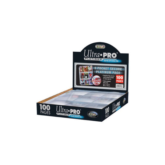 100 Ultra Pro PLATINUM Nine Pocket Pages