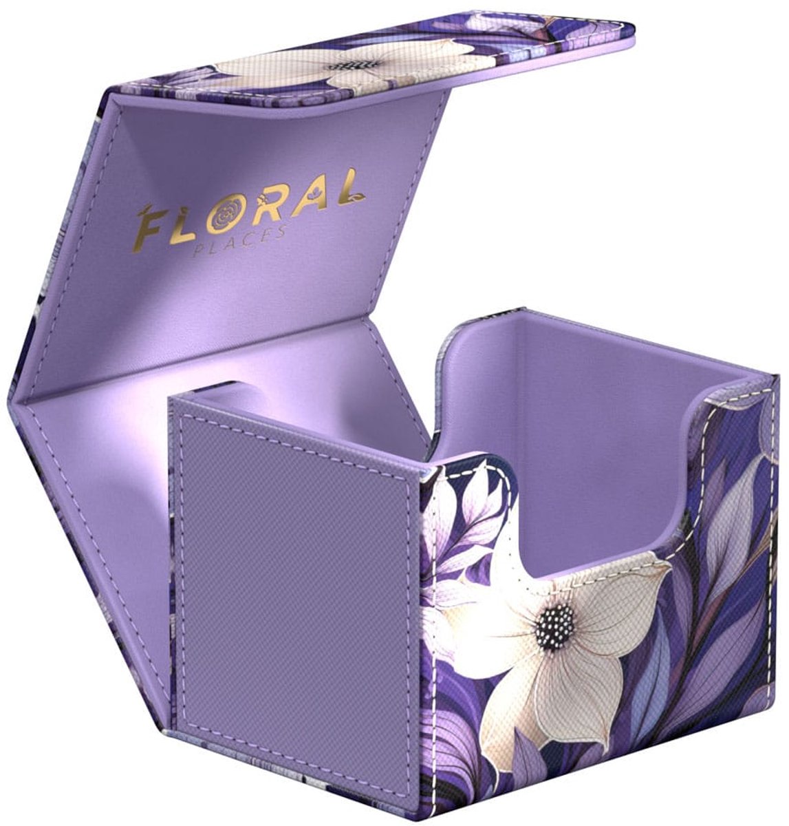 Ultimate Guard Sidewinder 100+ Xenoskin "Floral Places" - Moonlit Glen