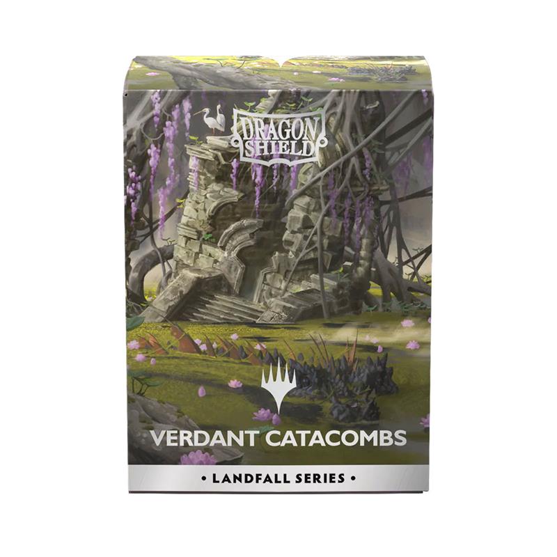 Dragon Shield Matte Landfall Series - Verdant Catacombs (100 Standard Sleeves)
