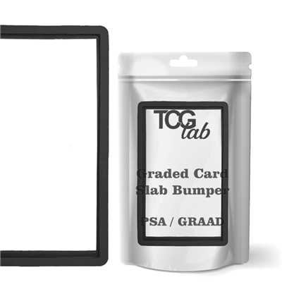 TcgLab Bumper for Graded Cards in Silicone (PSA/GRAAD) - Nero