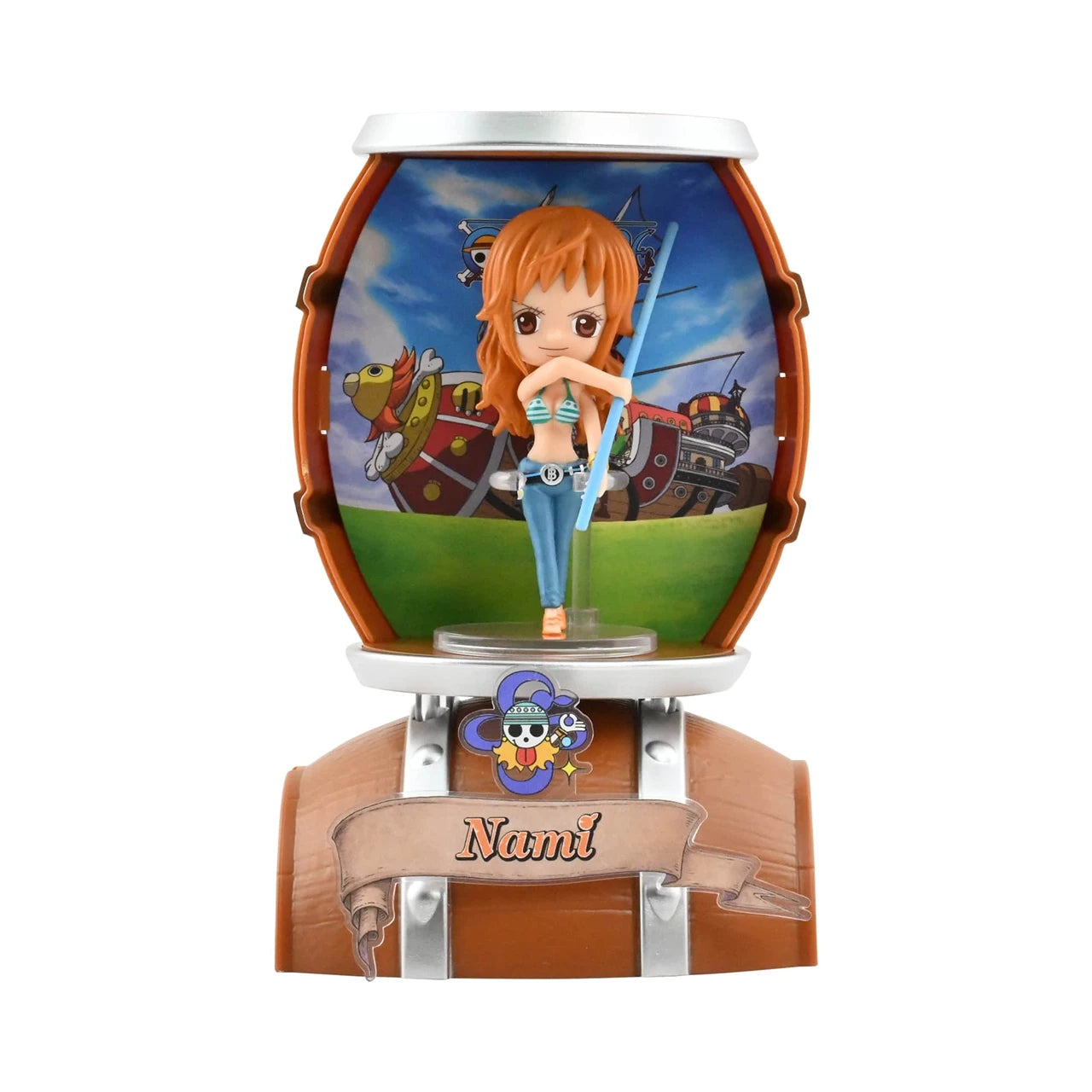 One Piece Mini Figure Barrel Capsule