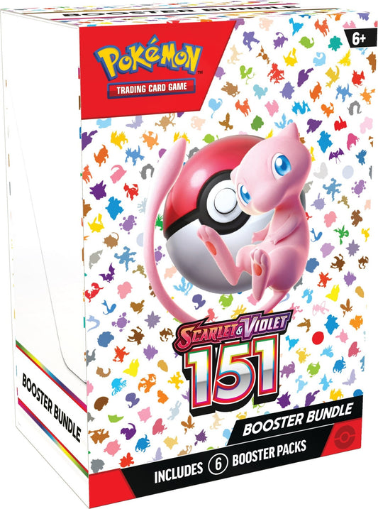 Scarlet & Violet 151 Booster Bundle - 6 boosters (EN)