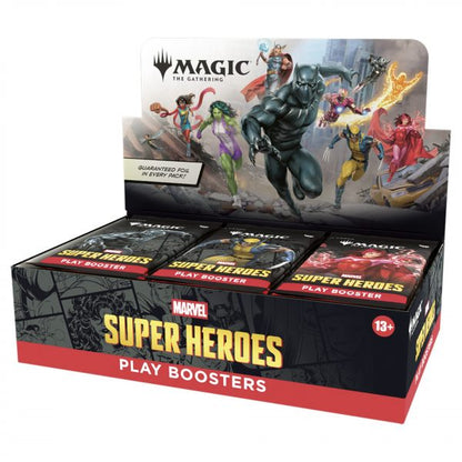 Magic: the Gathering - Marvel Super Heroes Play Booster Box- 30 boosters - English
