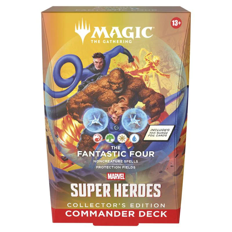 Magic: the Gathering - Marvel Super Heroes Commander Deck Set Collector’s Edition (set of 4 decks)