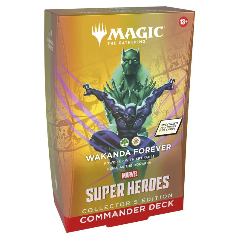 Magic: the Gathering - Marvel Super Heroes Wakanda Forever Commander Deck Collector’s Edition