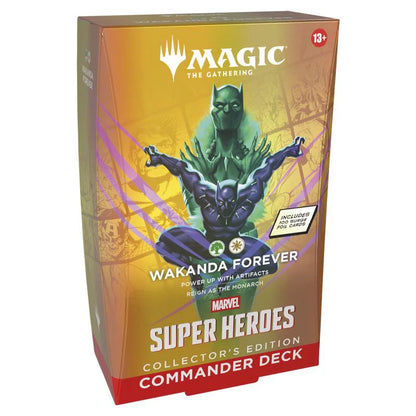 Magic: the Gathering - Marvel Super Heroes Wakanda Forever Commander Deck Collector’s Edition