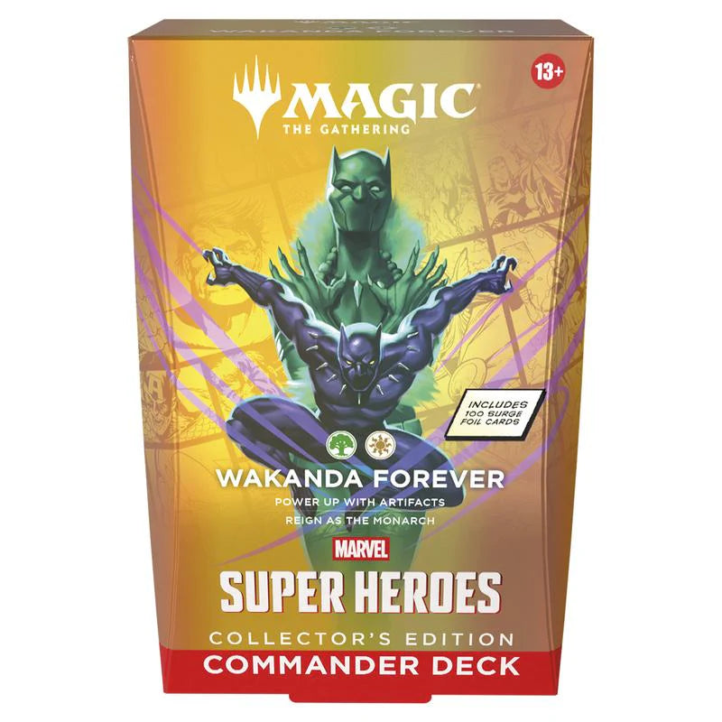 Magic: the Gathering - Marvel Super Heroes Commander Deck Set Collector’s Edition (set of 4 decks)