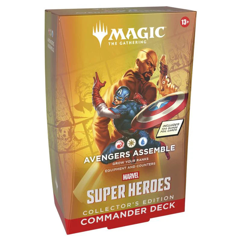 Magic: the Gathering - Marvel Super Heroes Avengers Assemble Commander Deck Collector’s Edition