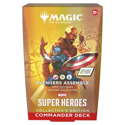 Magic: the Gathering - Marvel Super Heroes Commander Deck Set Collector’s Edition (set of 4 decks)