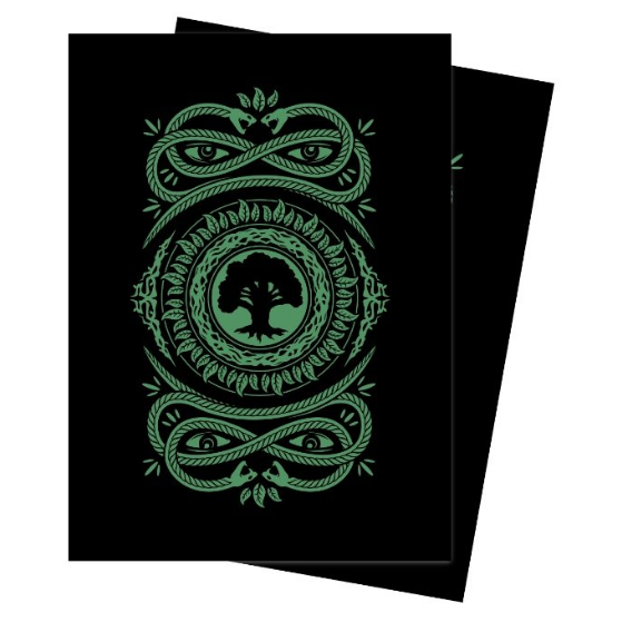 100 Mana Symbol 7 Forest Sleeves - Ultra Pro