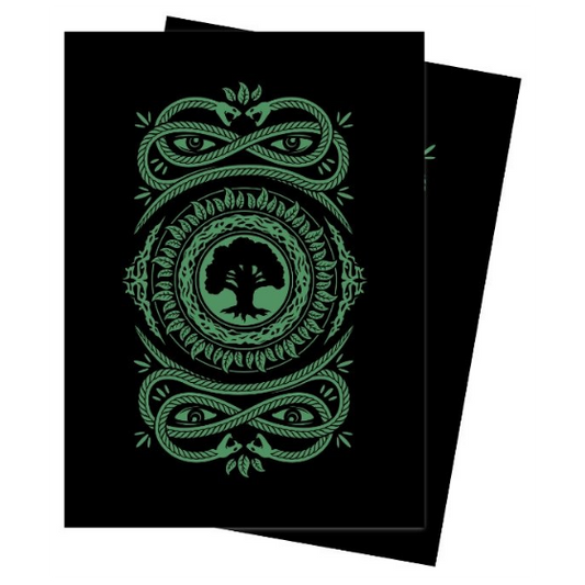 100 Mana Symbol 7 Forest Sleeves - Ultra Pro