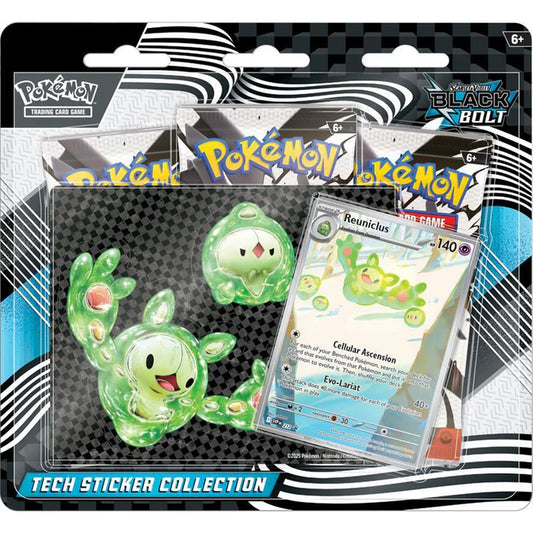 SV10.5 Black Bolt -  Reuniclus Tech Sticker Collecion
