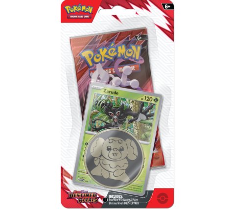 Pokemon - Scarlet & Violet Destined Rivals One Pack Blister: Zarude (English)