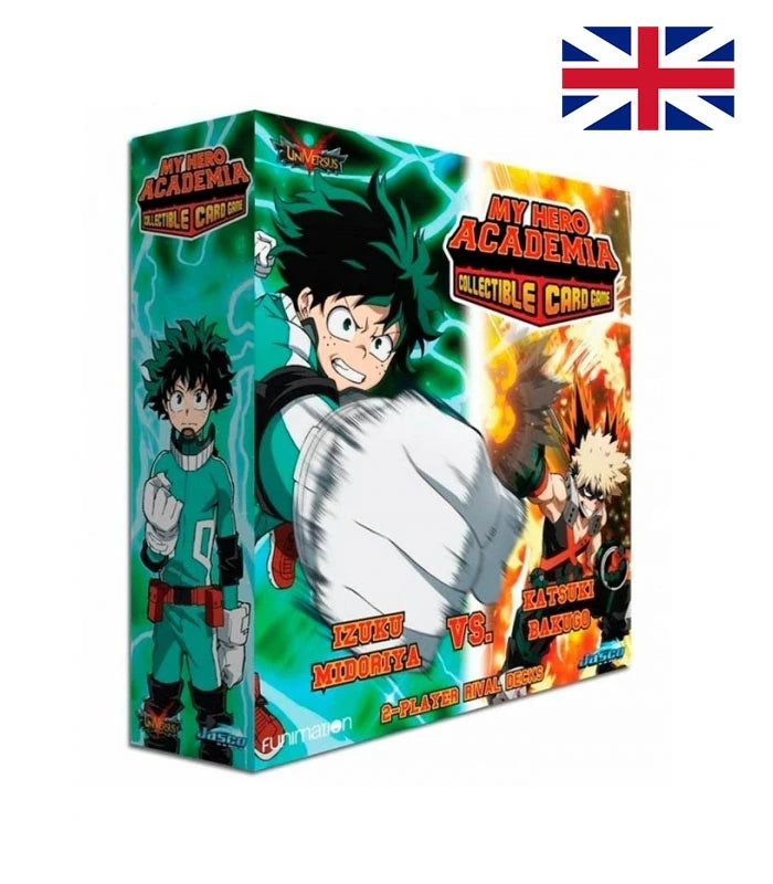 Universus TCG - 2-Player Rival Decks Izuku Midoriya vs. Katsuki Bakugo English - My Hero Academia CCG