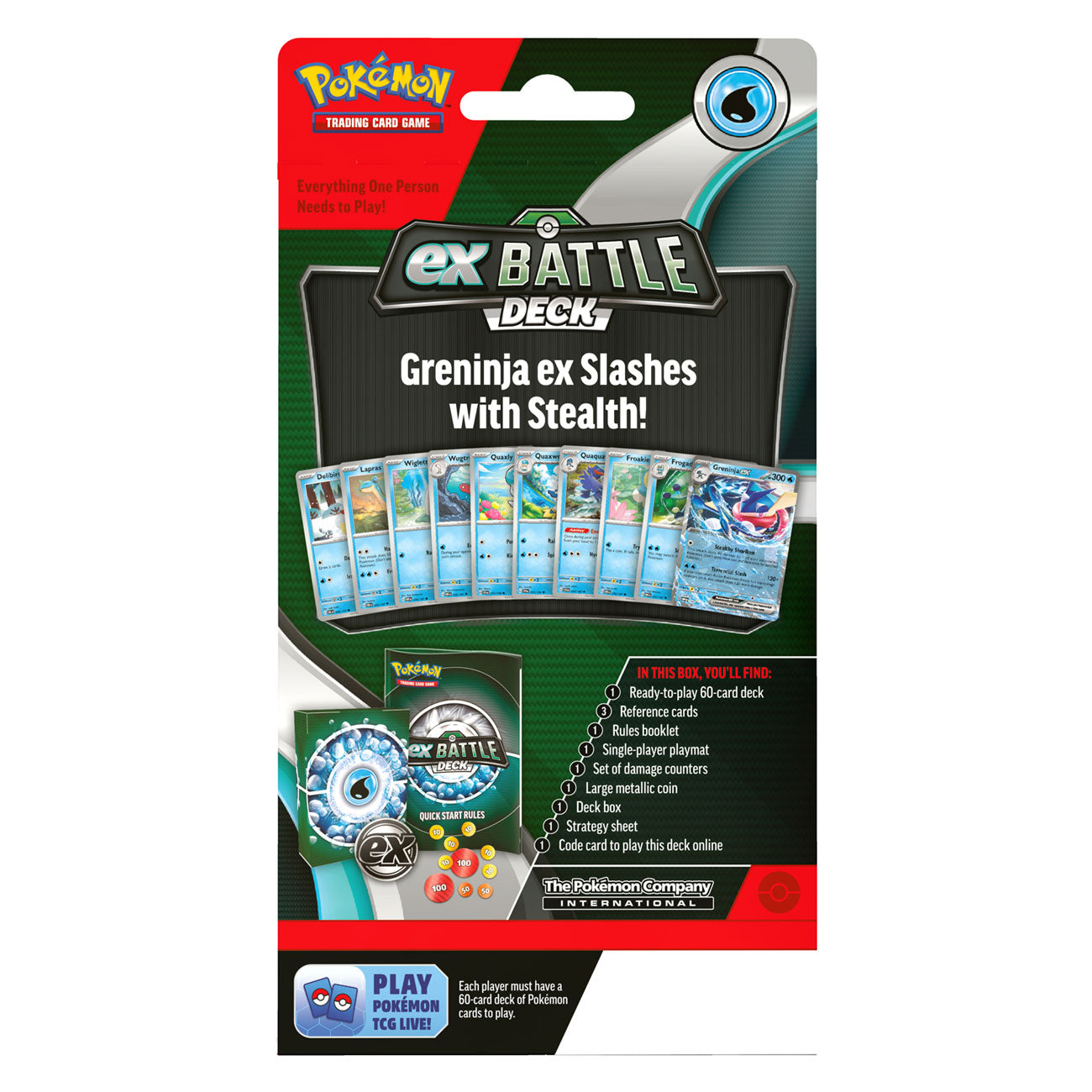 Greninja ex Battle Deck