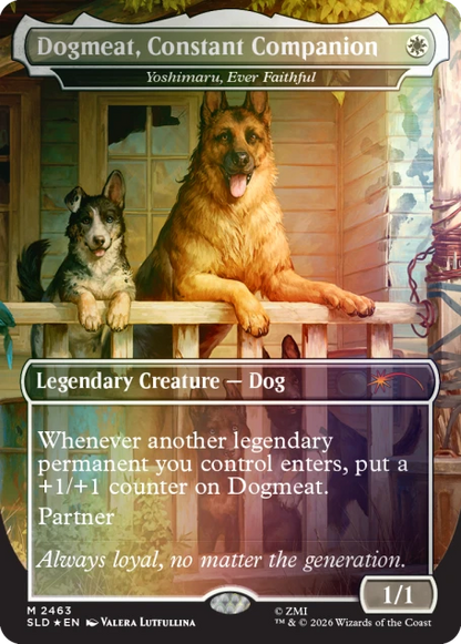 Magic: The Gathering - Secret Lair x Fallout®: Greet the Dog - Foil - English