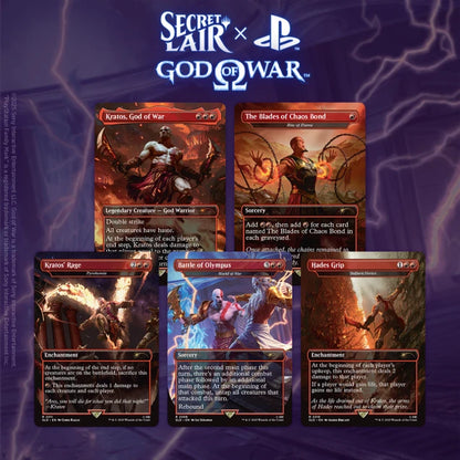 MTG - Secret Lair x PlayStation Superdrop: God of War: Greek (Non-Foil)