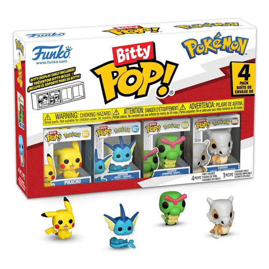 Pokémon Bitty POP! Vinyl Figure 4-Pack Series 1 2cm