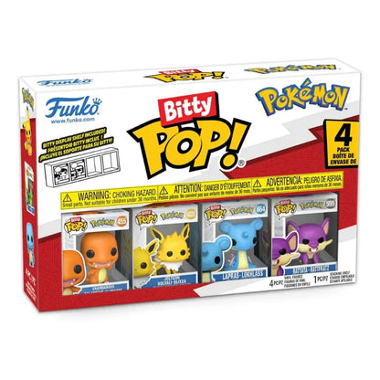 Pokémon Bitty POP! Vinyl Figure 4-Pack Series 2 2cm