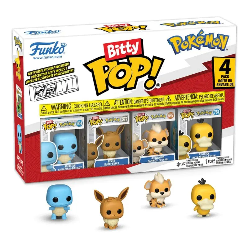 Pokémon Bitty POP! Vinyl Figure 4-Pack Series 3 2cm