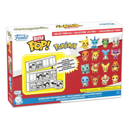 Pokémon Bitty POP! Vinyl Figure 4-Pack Series 3 2cm